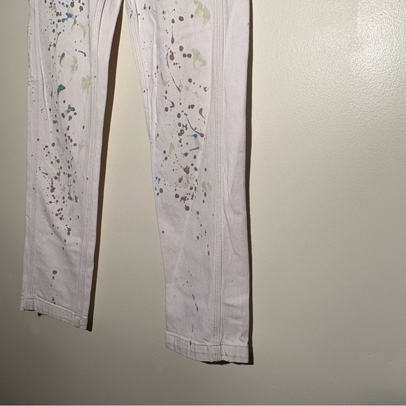 Pilcro And The Letterpress Paint Splattered Work Pants - Picture 6 of 14